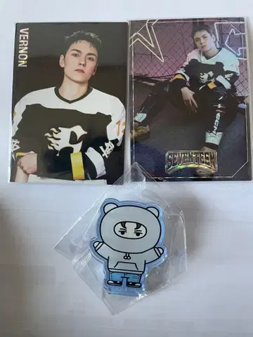 SEVENTEEN MINITEEN 버논 클립, 트레이딩 카드 세트