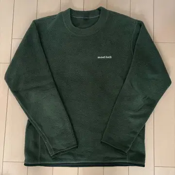 몽벨(mont-bell) 플리스 자켓 S 사이즈 다크 그린
