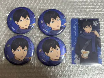 하이큐 코스모 월드 캔뱃지 업 카게야마 토비오 혜택 클리어 카드