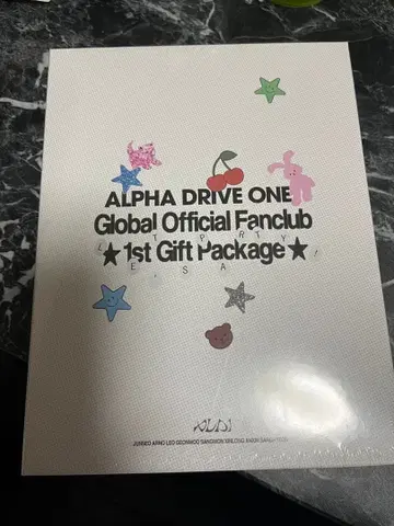 ALPHA DRIVE ONE 팬클럽 기프트 패키지