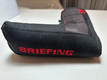 BRIEFING 퍼터용 골프헤드커버 블랙