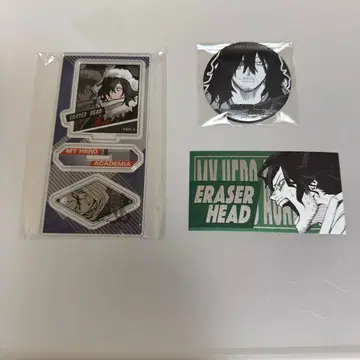 ERASER HEAD 스티커 세트 배지 카드