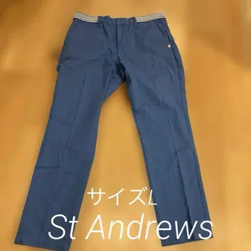 세인트앤드류스 스트라이프 허리 밴딩 팬츠