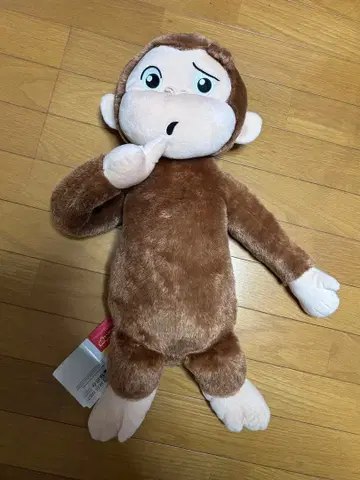 호기심 많은 조지 봉제 인형 약 30cm