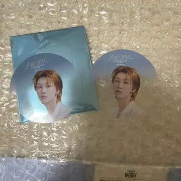 SEVENTEEN THE8 민하오 원형 클리어 시트 2장 세트 후쿠오카