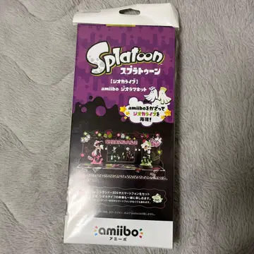 스플래툰 amiibo 디오라마 키트 시오카 라이브