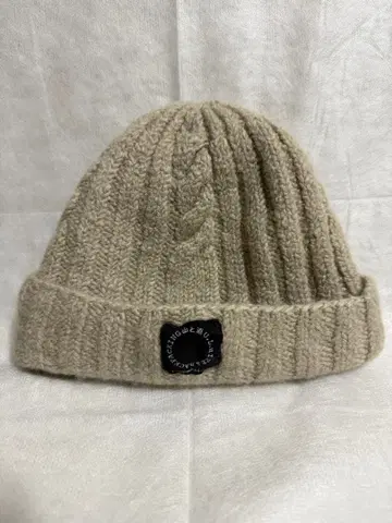 야마토미치 메리노 니트 캡 베이지