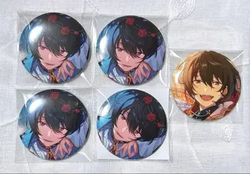 사쿠마 리츠 피처 스카우트 캔뱃지 & 셔플 스카우트 캔뱃지 세트