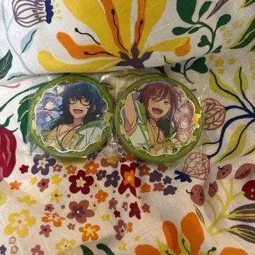 앙스타 사카사키 나츠메 아오바 츠무기 중국 캔뱃지 2점