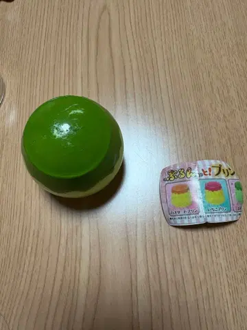 말랑말랑! 푸딩 말차 푸딩 스퀴즈 가챠가챠
