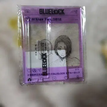 블루 록 프린세스 카페 벌스데이 아크릴 스탠드 미카게 레오