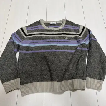 LACOSTE 긴팔 니트 스웨터 사이즈 5