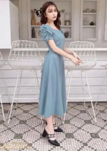 [ 새상품 ] 미셸 마카롱 원피스