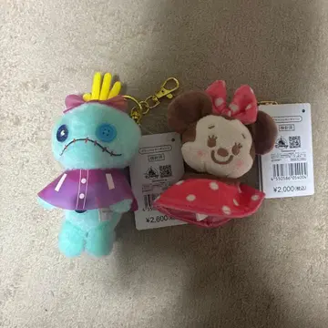 50% 오프!!!! 디즈니 스토어 스크램프 미니 러쉬 키체인