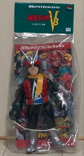 도에이 레트로 소프트 비닐 컬렉션 라이더맨 로프 암 끈 포함