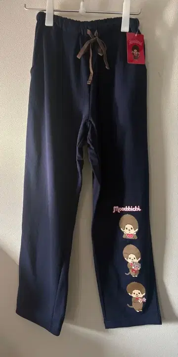 여성용 룸 팬츠 몽치치 맨투맨 캐릭터즈 팬츠 새상품