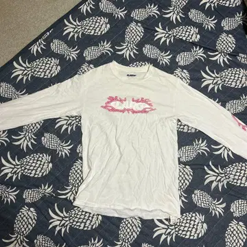 XLARGE 화이트 긴팔 티셔츠