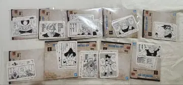 제일복권 드래곤볼 40th I상 시계 부품 스티커 10종