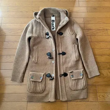 BARK 바크 나노 유니버스 콜라보 니트 더플 코트 S