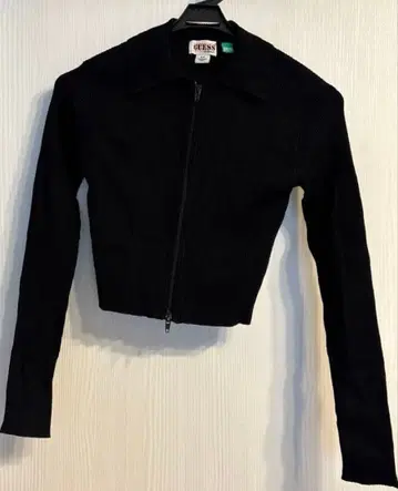 GUESS 블랙 긴팔 여성용 S 사이즈