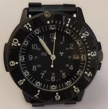 TRASER H3 블랙 쿼츠 손목시계