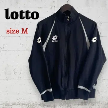 lotto 로트 트랙 자켓 맨투맨 로고 자수 백 로고 프린트