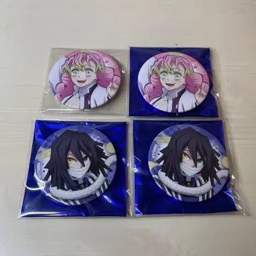 귀멸의 칼날 전 집중전 캔뱃지 칸로지 미츠리 이쿠로 오바나이