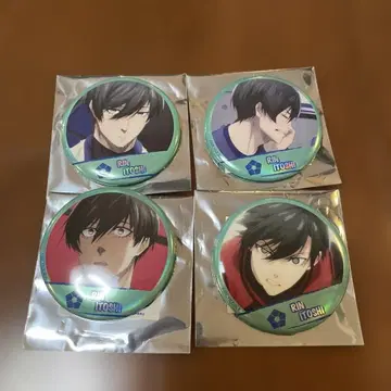 블루 록 트레이딩 장면 사진 홀로그램 캔뱃지 이토시 린