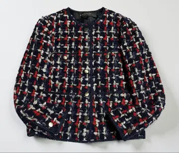 lounie 루니 팬시 트위드 자켓 코트 울