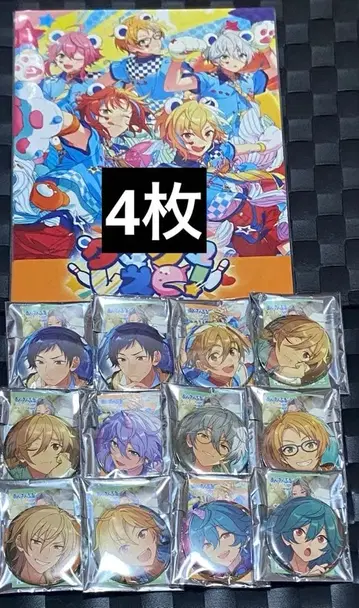 앙스타 오피스 포스터 쿠마쿠마레스Q 컬렉션 캔뱃지 Sep칸나