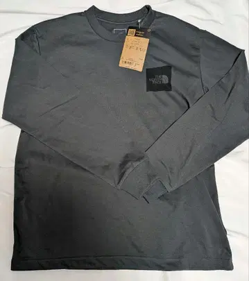 더 노스페이스 롱슬리브 스퀘어 로고 티