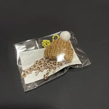 비와코 키링 레오파드 무늬