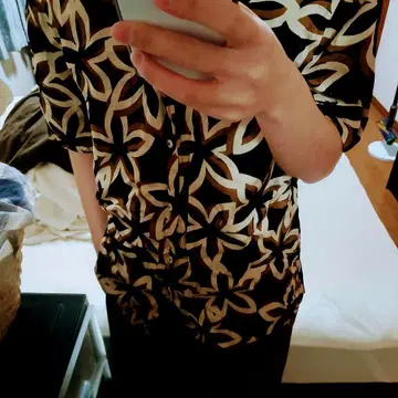 zara 패턴 셔츠 M