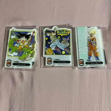 드래곤볼 제일복권 40주년 제1탄 제2탄 F상 3종 세트 1권 42권