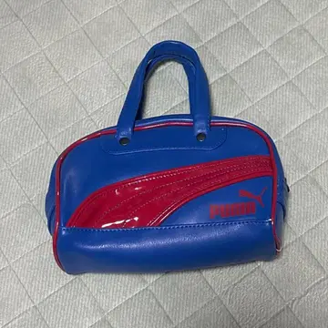PUMA 핸드백 미니 보스턴 백 파랑