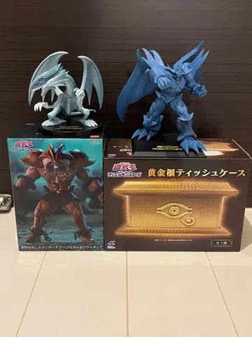 유희왕 봉인된 엑조디아 케이블 홀더 황금의 궤 티슈 케이스