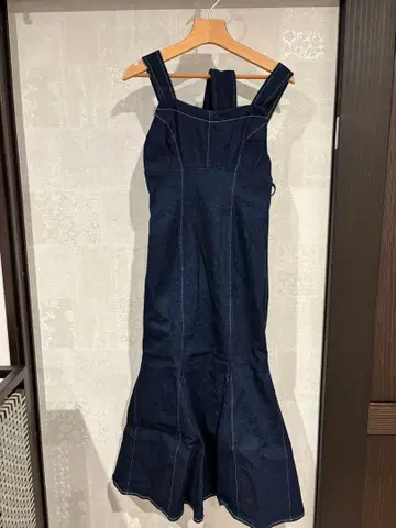 snidel 코르셋 머메이드 오버롤 스커트