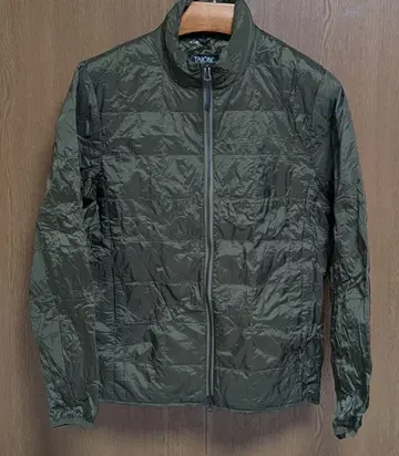 타이온 베이직 하이넥 W 지퍼 이너 다운 자켓