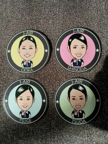 J-AIR CA 캐리커처 씰