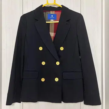 BLUE LABEL CRESTBRIDGE 네이비 더블 브레스트 자켓