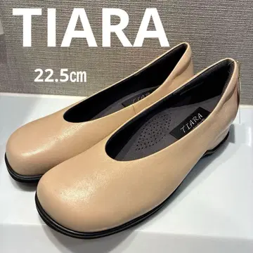 [택 포함] TIARA 티아라 펌프스 베이지 22.5cm EEE