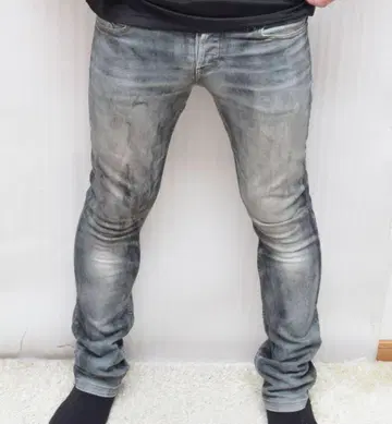 SHELLAC 셀락 코팅 데님 팬츠 y2k archive