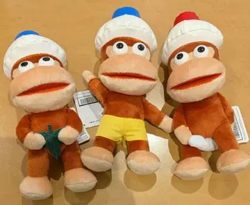 사루겟츄 피포사루 봉제 인형 3개