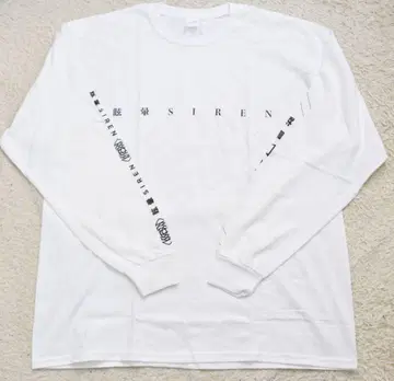 새상품 현기증 siren 메이 사이렌 밴딩 굿즈 긴팔 T셔츠 롱T