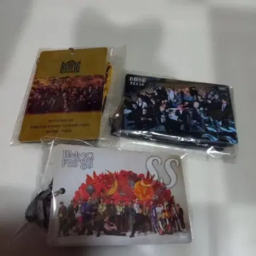 BMSG 페스티벌 SS석 한정판 넥스트랩 포함 혜택 3개 세트