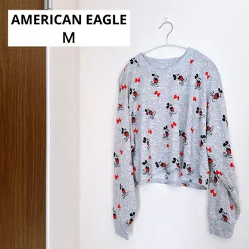 AMERICAN EAGLE 미키 미니 맨투맨 M