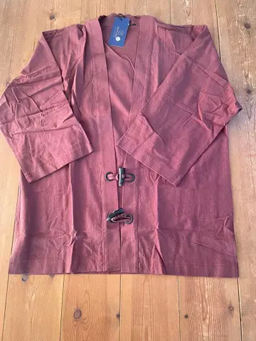 YF FUSHI 홍차색 가디건 4XL