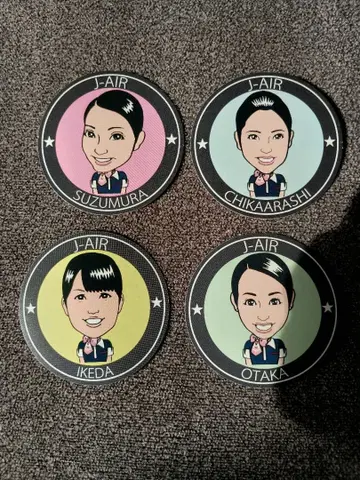 J-AIR CA 캐리커처 씰