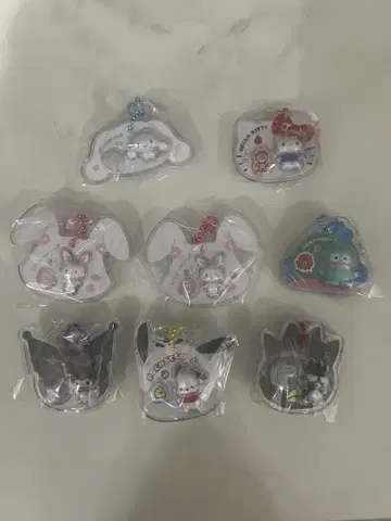 산리오 패키지 참 8개 세트 [낱개 판매 불가]