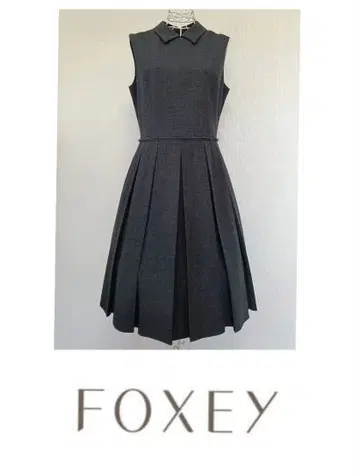 폭시 뉴욕 로고 옷깃 원피스 레어 42